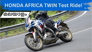 HONDA AFRICA TWIN ടെസ്റ്റ് റൈഡ് | Best touring bike!