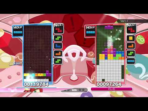 [Puyo Puyo Tetris] Puzzle League VS: Doremy vs. amemiya (あめみや) (1) (02-11-2019, Switch)