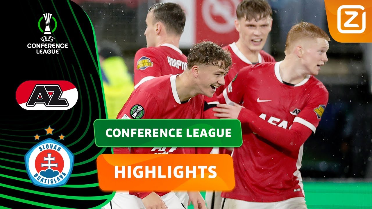 SVEN MIJNANS DOET HET EINDELIJK VOOR DE ALKMAARDERS!😍 | AZ vs Bratislava | Conference League 2025/26