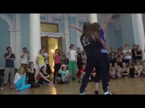 Leandro D'Oliveira (Wakko) & Maria D'Oliveira (Masha), CARIOCA BRAZILIAN DANCE CONGRESS 2014, demo 1