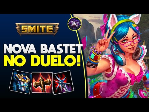 Testando a nova BASTET no DUEL! - ⚡ Smite BR Ranked Duelo