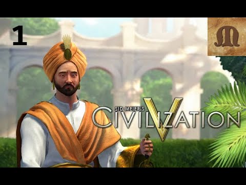 Let's Play Civilization 5 Vox Populi - Arabia ep.1 (deity, epic)