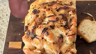 Caramelized Onion & Smoked Sea Salt Focaccia