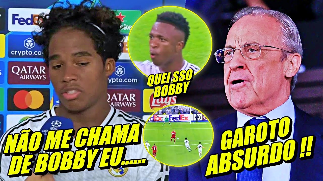 EUROPA CHOCADA ! ENDRlCK FAZ PRlMEIR0 GOL NA CHAMPl0NS E MANDA RECADO E MAIS....