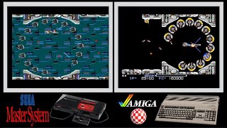 SMS vs A500 : R-Type (Side by side comparison)