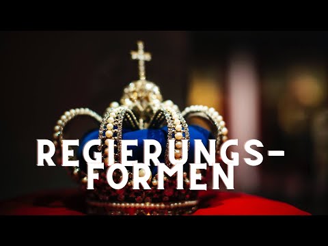 Regierungsformen Demokratie, Monarchie, Theokratie und Technokratie