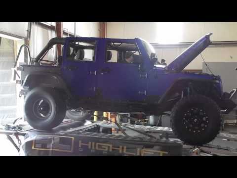 Edelbrock Supercharged Jeep JK 3.6L Dyno Run