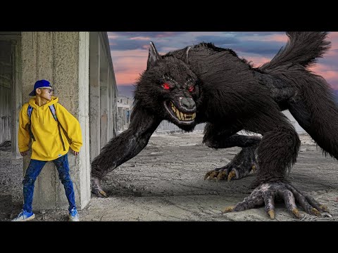 Werewolves VS T-Rex | Jurassic World Dominions In Real Life | HORROR SHORT FILM | SC GAME DG2T
