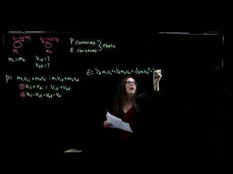 Week 8 PHY 221 - Perfectly Elastic Collisions