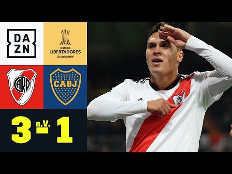 Irre Verlängerung! River holt den Titel: River Plate - Boca Juniors 3:1 | Copa Libertadores | DAZN