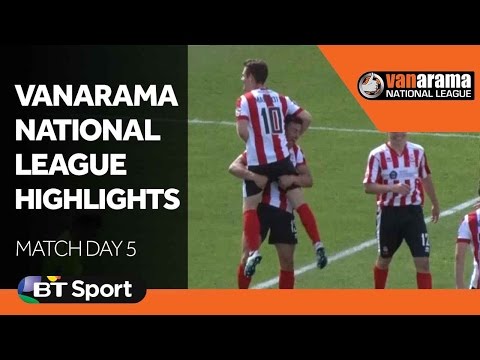 Vanarama National League Highlights Show - Matchday 5