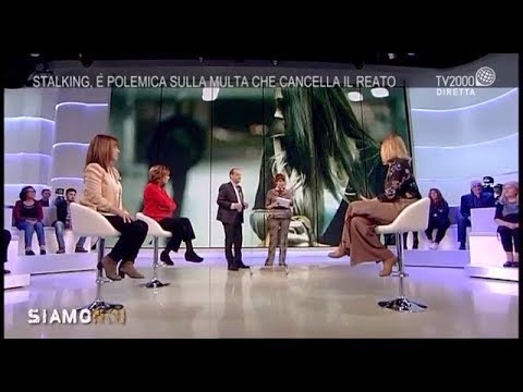 La depenalizzazione dello stalking: l’avv. Licia D’Amico ospite di TV2000