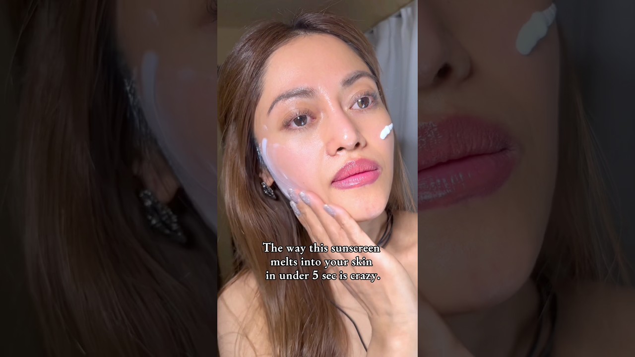 Glowy sunscreen without the white cast ✨| Dr,Althea