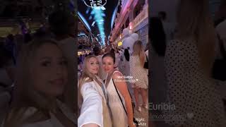 White party aboard msc Euribia  in Dubai with msc friend avia daria #msceuribia #dubai