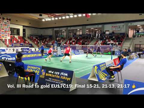 Part III: “Road to gold” at the U17 European Badminton Championships 2019 🥇