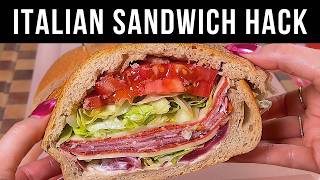 Italian Stuffed Picnic Loaf Sandwich Hack