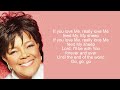 Go by Shirley Caesar (Lyrics)