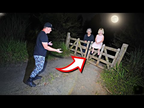 The gatekeeper girl greets us with her grandmother during filming!