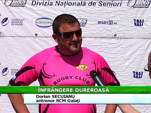 RCM Galati la prima infrangere pe teren propriu