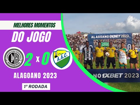 Alagoano 2023 l Melhores Momentos l  ASA 2 x 0 Coruripe  l 14 01