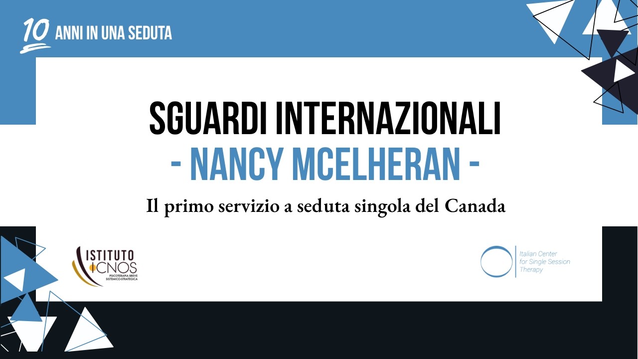 Nancy McElheran: Il primo servizio a seduta singola del Canada