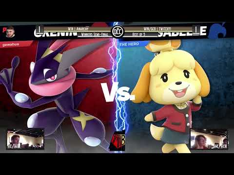 QUEEN CITY CLASH #185 Winners Semis - Anarchy (Greninja) vs TWITCHY! (Isabelle)