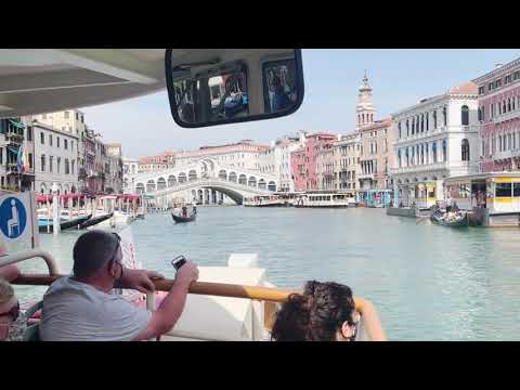 Beautiful View Of Grand Canal Venice (Italy).