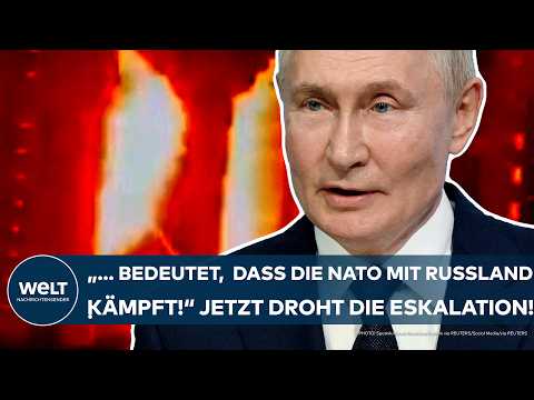 Video Thumbnail: UKRAINE-KRIEG: Weitreichende Waffen? Eskalation rückt näher! Putin droht der NATO offen mit Krieg!