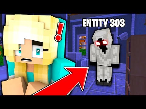SPAVENTO la mia RAGAZZA fingendomi ENTITY 303! - Scherzi di Minecraft #2