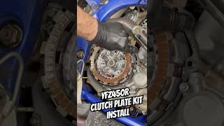 YFZ450r Clutch Plate Kit Install ASMR #yamaha #yfz450r #clutch #install #asmr