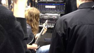 Video thumbnail for Ola Englund, Fortin Satan and Solar 7 NAMM 2012 by FortinAmps