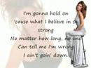 Video thumbnail for I Ain’t Goin’ Down