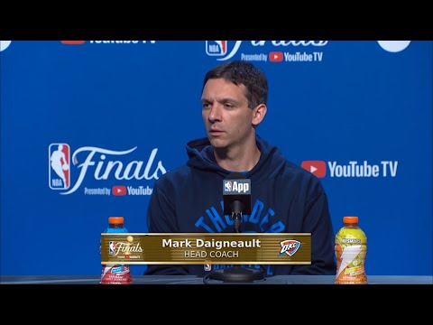 Mark Daigneault's FULL Post Game Interview after NBA Finals Game 5 VICTORY vs. Indiana Pacers
