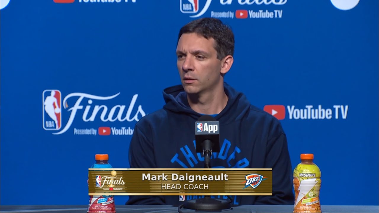 Mark Daigneault's FULL Post Game Interview after NBA Finals Game 5 VICTORY vs. Indiana Pacers