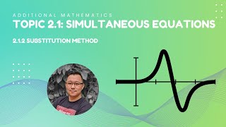 Download the video "Solving simultaneous equations using substitution method"