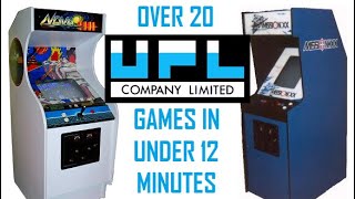 Over 20 UPL Arcade Games In Under 12 Minutes