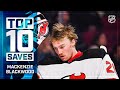 Top 10 MacKenzie Blackwood Saves From 2019 20 NHL