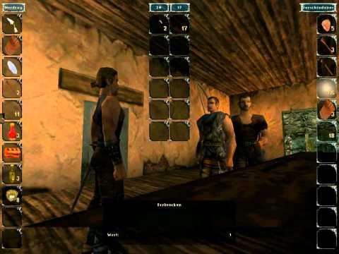 Let's Play Gothic german HD Part 7 die freie Mine und die Kneipe