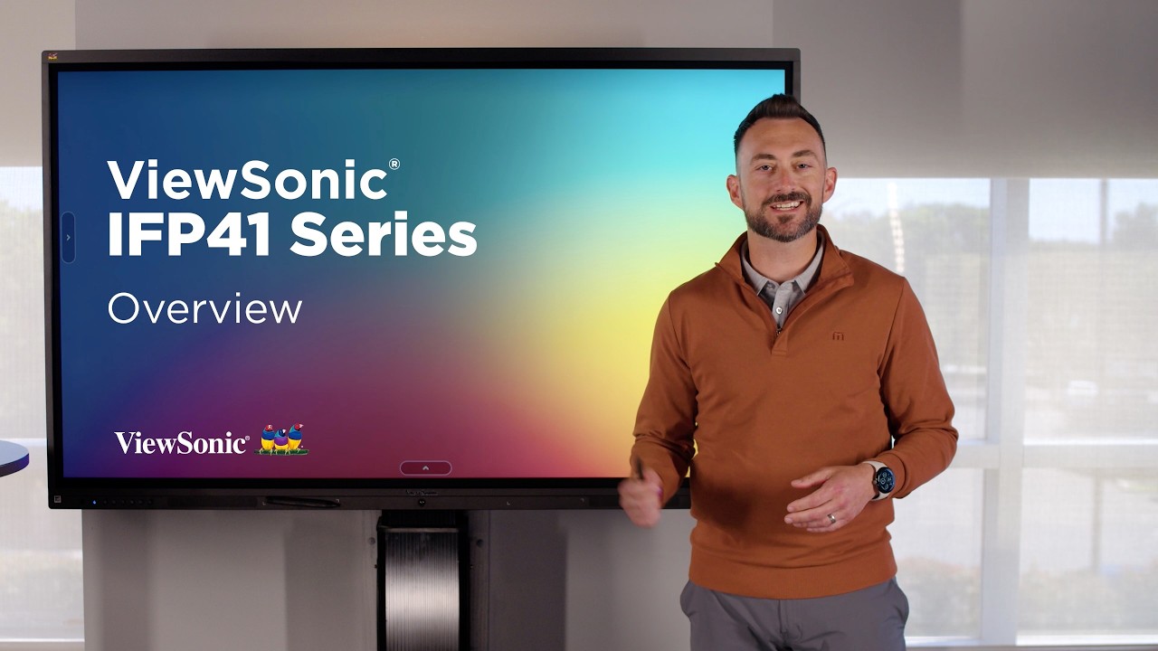 ViewSonic IFP41 Series: Overview - YouTube