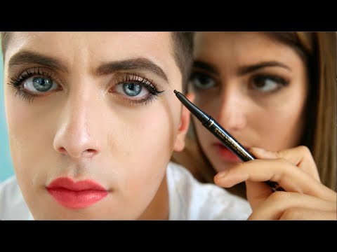 Girl Does Boy Makeup Video