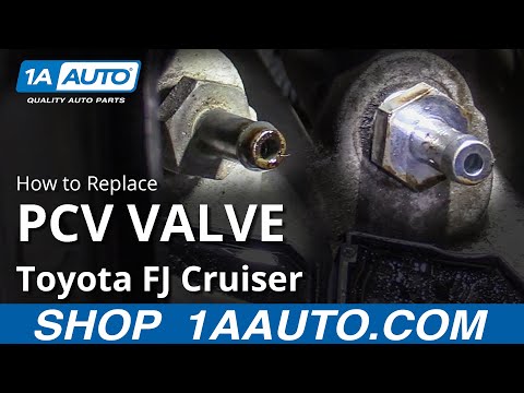 How to Replace PCV Valve 07-14 Toyota FJ Cruiser