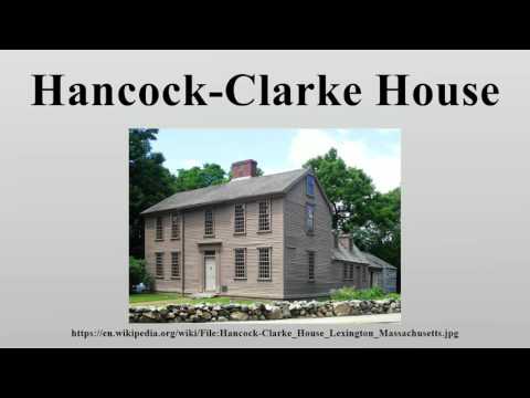 Hancock-Clarke House