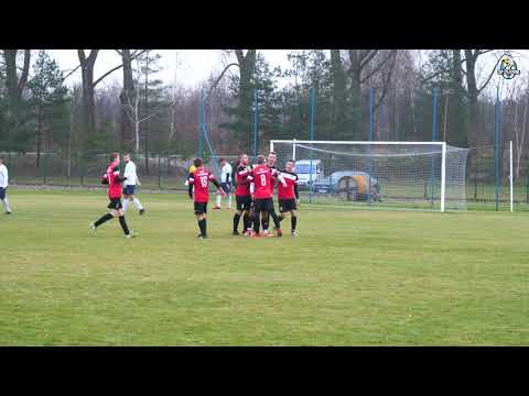 Sęp - Wektra Zbuczyn /2021-11-13/ - gol Michała Licbarskiego na 1:1