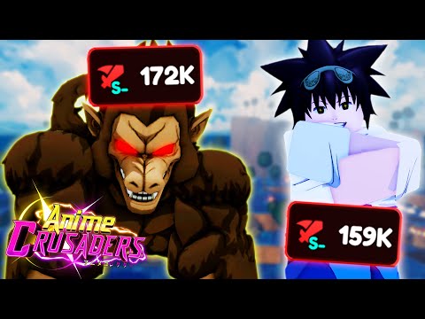 Showcasing the NEW Jin Mori And Great Ape Vegeta In Anime Crusaders (Tournament Units)