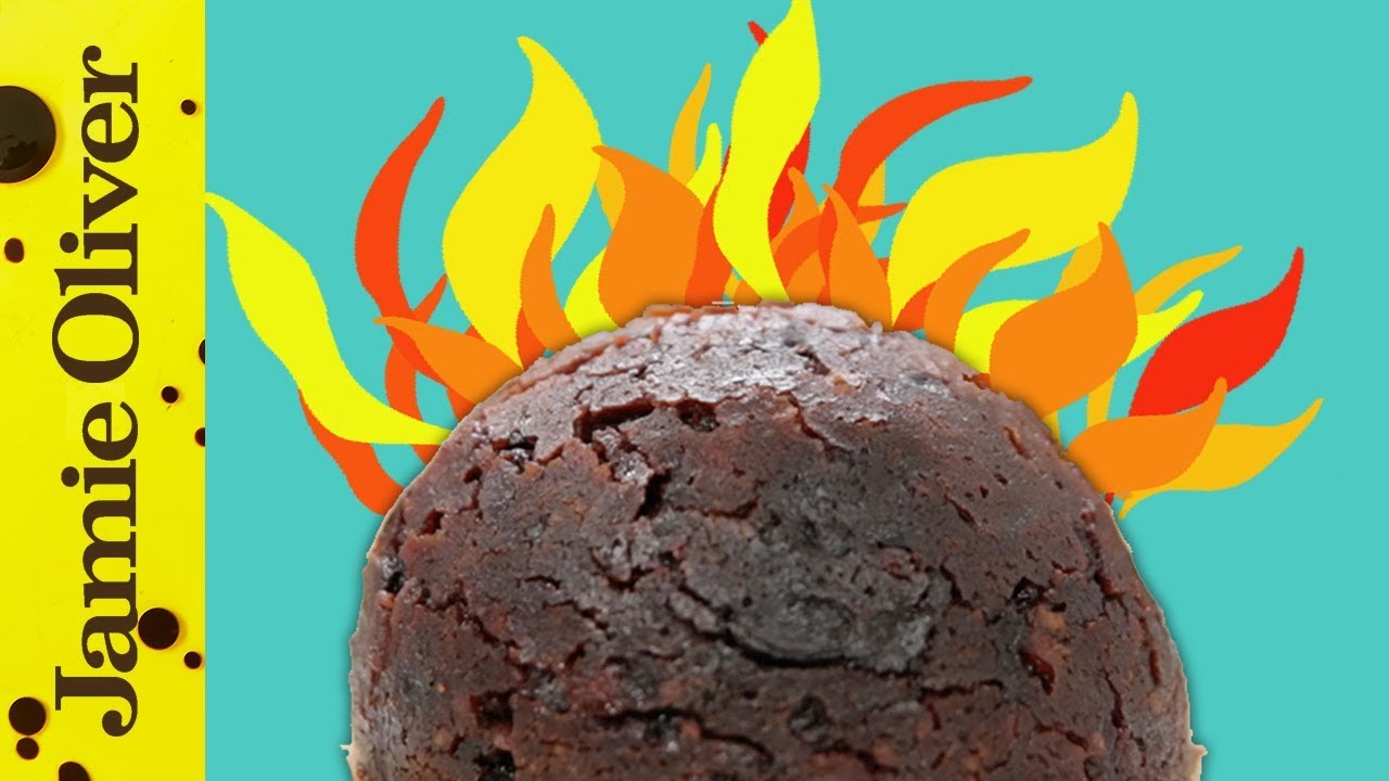 How to set fire to a Christmas pudding: Jamie's Food Team