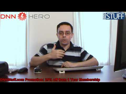 DotNetNuke Tutorial - Weekly Video #3 - Aug 16, 2010