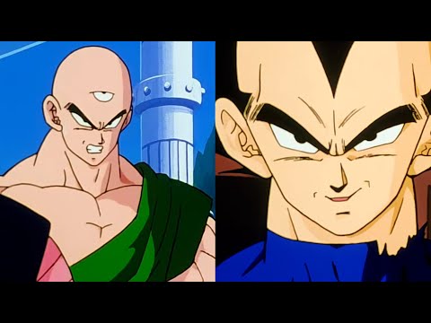 Tien does not trust Vegeta - Dragon Ball compilation [Eng Dub]
