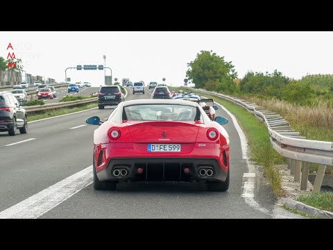Ferrari 599 GTO driving on Croatian Roads!
