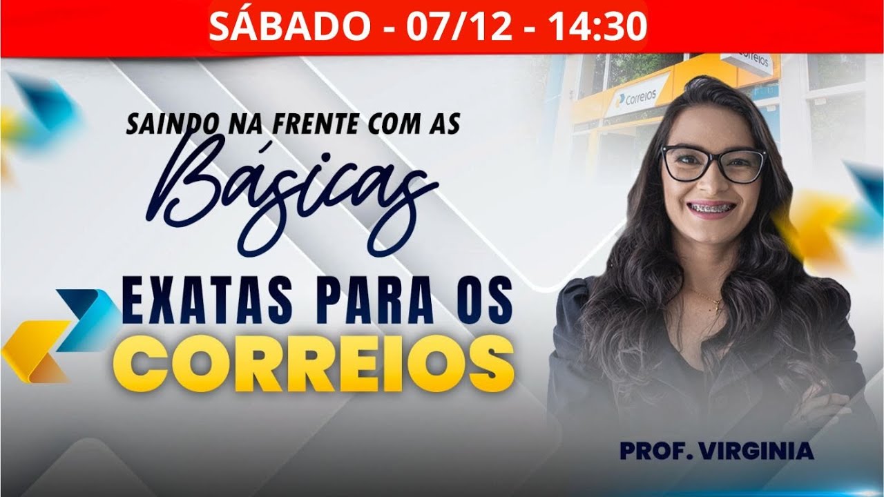 MATEMÁTICA - CORREIOS 2024 l RETA FINAL.