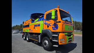 بيع شاحنة تنظيف شبكات مياه الأمطار MAN Wiedemann SUPER 1000 6x6 WUKO RECYKLING for liquid waste col - صورة 4 | Autoline IQ شاحنة تنظيف شبكات مياه الأمطار MAN Wiedemann SUPER 1000 6x6 WUKO RECYKLING for liquid waste col | صورة 4 - Autoline